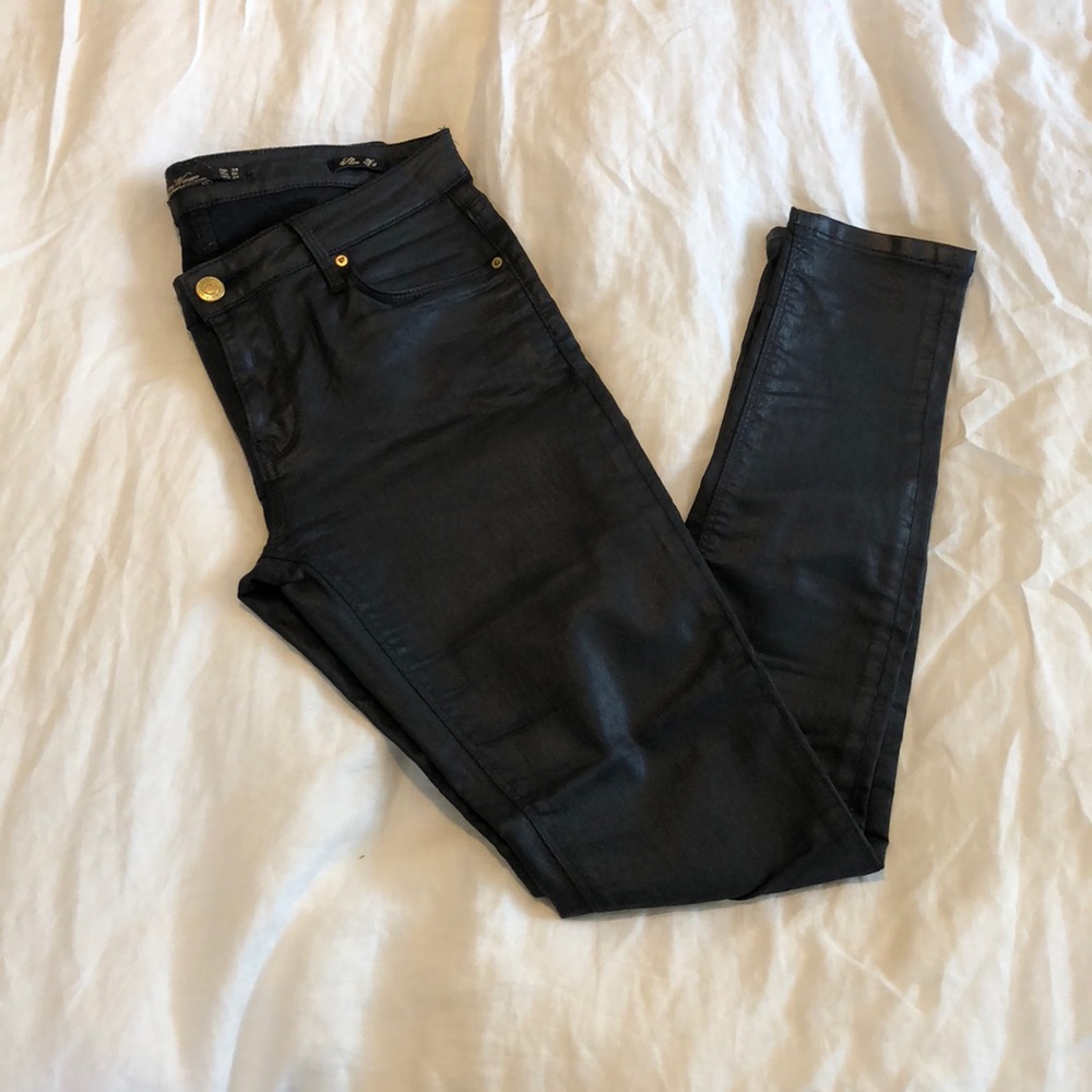 Wax coated skinnies